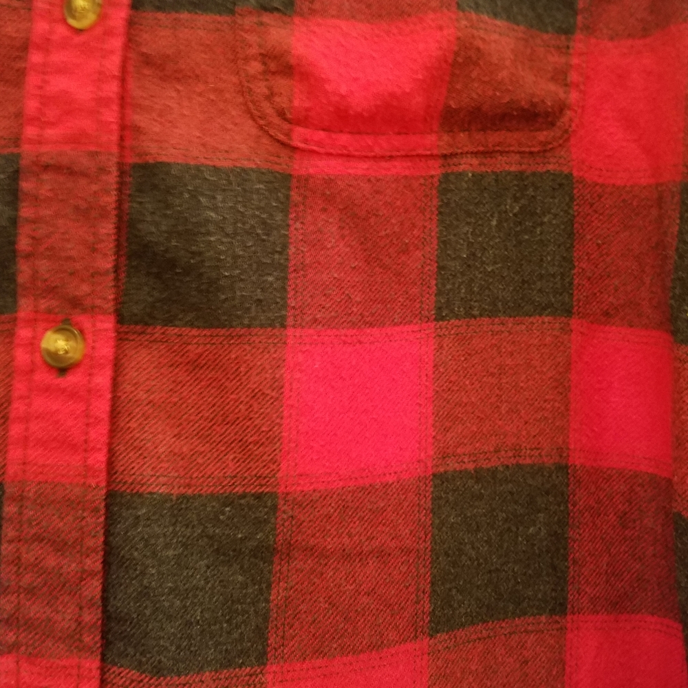 (SOLD) ae plaid top - Picture 3 of 3